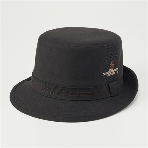 CAMBRIDGE UNIVERSITY POLO CLUB(ケンブリッジユニーバーシティポロクラブ) 先染めメッシュアルペン メンズ(クロ-M)