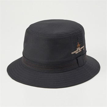 CAMBRIDGE UNIVERSITY POLO CLUB(ケンブリッジユニーバーシティポロクラブ) 先染めメッシュサハリ メンズ(クロ-M)