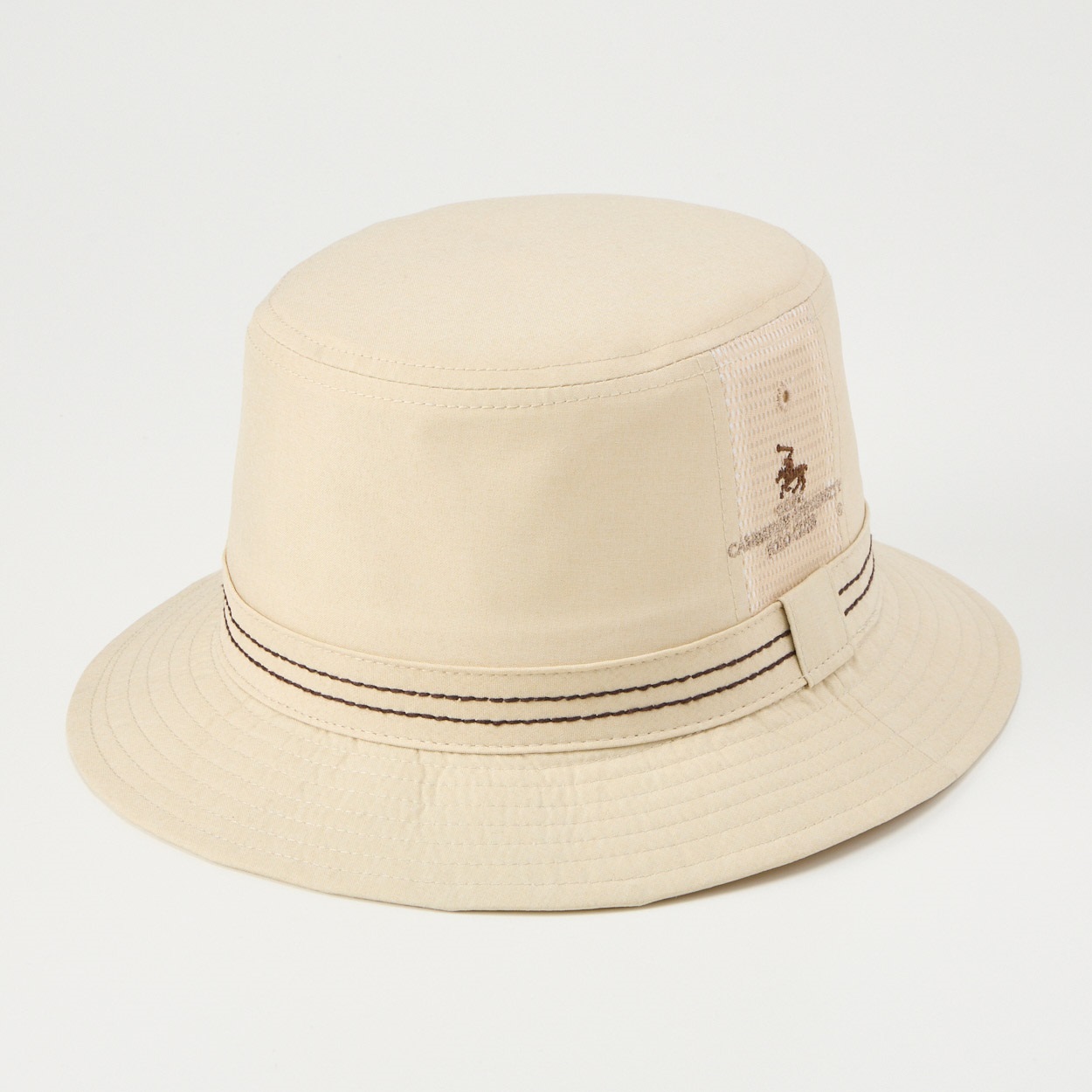 CAMBRIDGE UNIVERSITY POLO CLUB(ケンブリッジユニーバーシティポロクラブ) 先染めメッシュサハリ メンズ(ウスチャ-M)