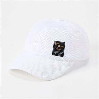 メッシュタグキャップ メンズ(アイボリー-M)
