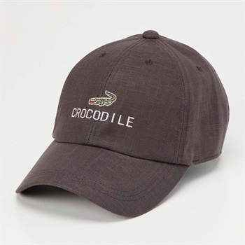 CROCODILE(クロコダイル) 綿麻混キャップ メンズ(チャコ－ルグレ－-M)