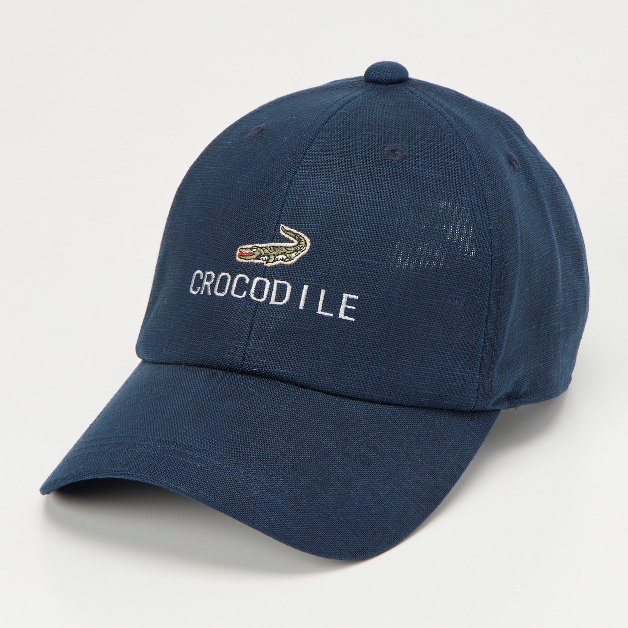 CROCODILE(クロコダイル) 綿麻混キャップ メンズ(コイアオ-L)