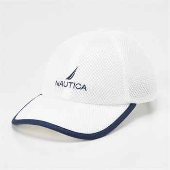 NAUTICA(ノーティカ) ダブルラッセルキャップ メンズ(シロ-M)