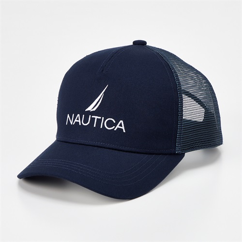 NAUTICA(ノーティカ) メッシュ切り替えキャップ メンズ(コイアオ-M)