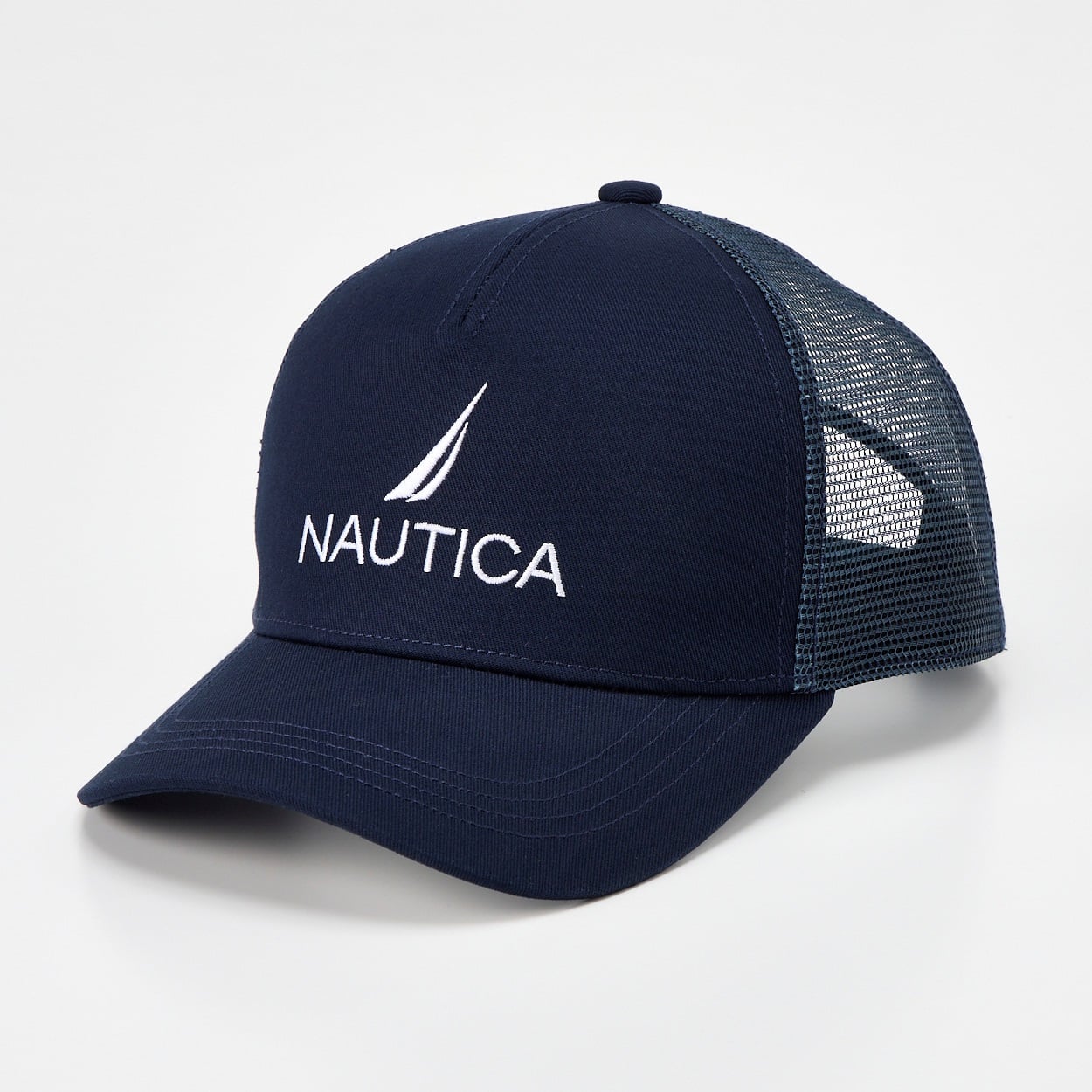 NAUTICA(ノーティカ) メッシュ切り替えキャップ メンズ(コイアオ-M)