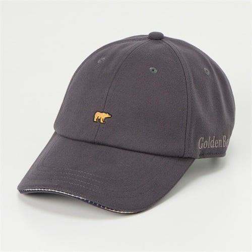 Golden Bear(ゴールデンベア) ポリスエードキャップ メンズ(クロ-M)