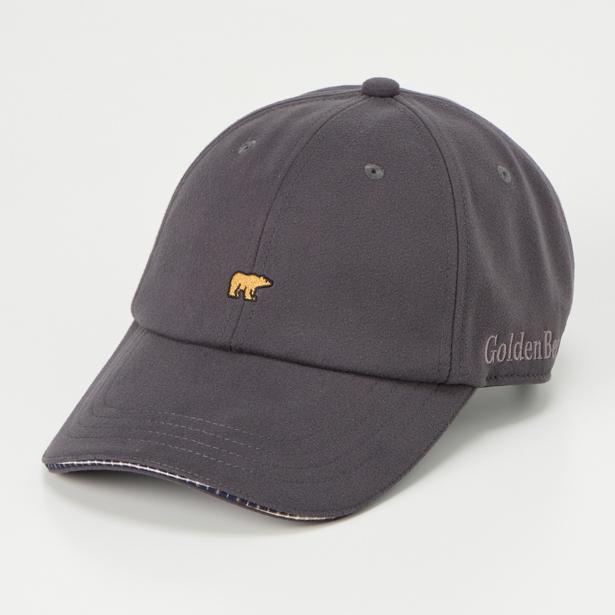 Golden Bear(ゴールデンベア) ポリスエードキャップ メンズ(クロ-L)