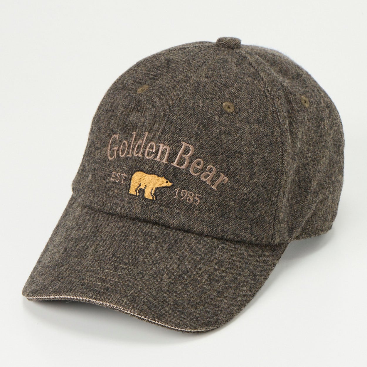 Golden Bear(ゴールデンベア) ツイードキャップ メンズ(ウスチャ-M)