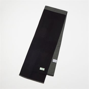 CROCODILE(クロコダイル) ダブルフェイスマフラー メンズ(クロ-フリー)