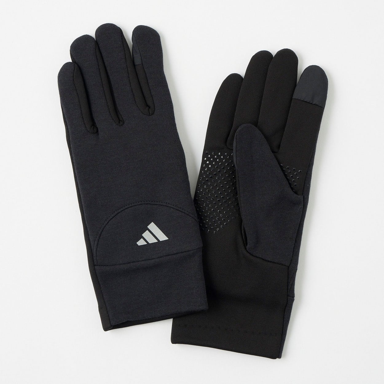 adidas(アディダス) ストレッチグローブ メンズ(クロ-フリー)