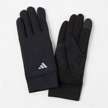 adidas(アディダス) ストレッチグローブ メンズ(クロ-フリー)