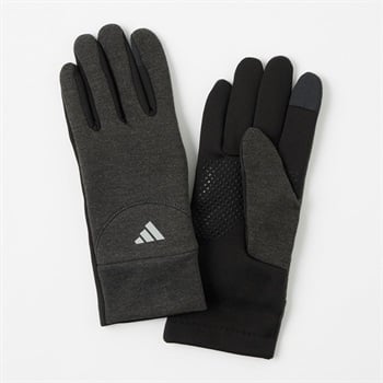 adidas(アディダス) ストレッチグローブ メンズ(チャコ－ルグレ－-フリー)