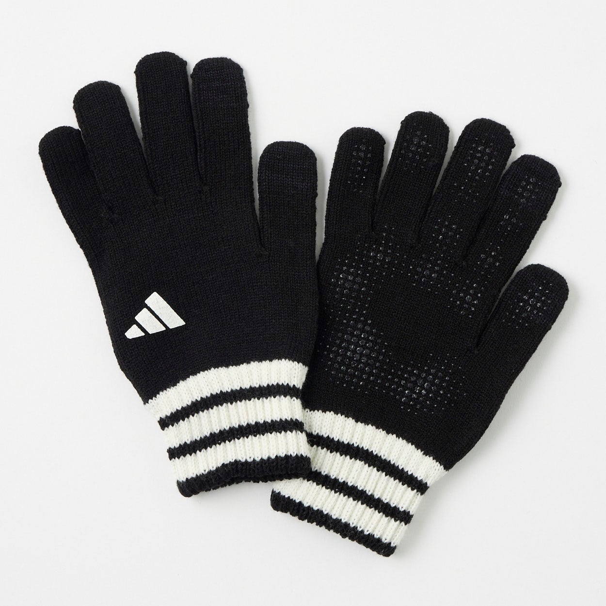 adidas(アディダス) 再生アクリルニット手袋 メンズ(クロ-フリー)