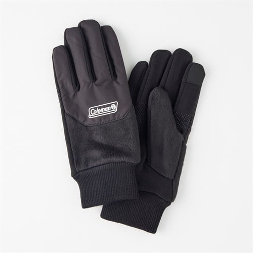 Coleman(コールマン) 防風切り替えボアグローブ メンズ(クロ-フリー)