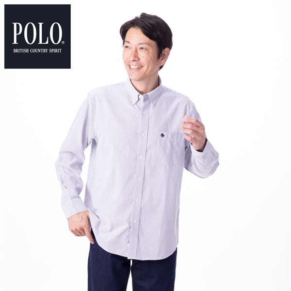 POLO BCS ストライプボタンダウンシャツ メンズ | イオン