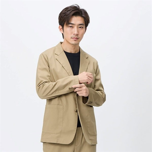 POLO BCS コットン混ジャケット メンズ(ウスチャ-XL)