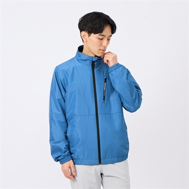 DUNLOP COLLECTION 防花粉ブルゾン メンズ(ウスアオ-XL)