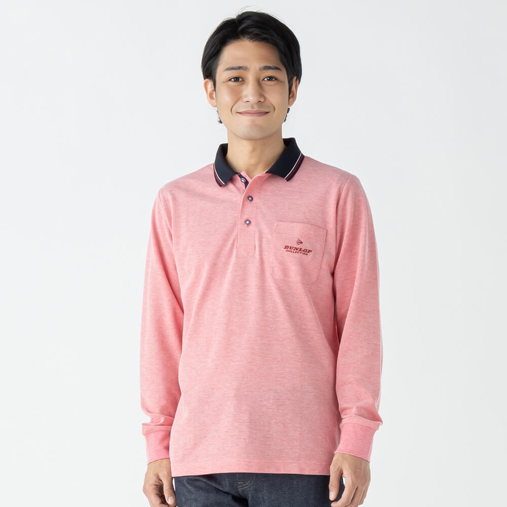 DUNLOP COLLECTION(ダンロップコレクション) 夏長袖UV加工ポロシャツ