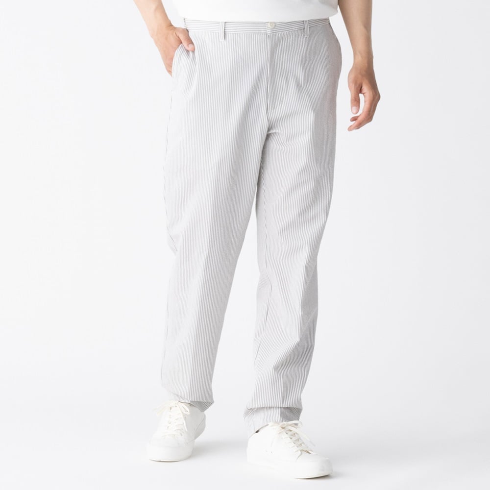 23区GOLF ホワイトパンツ センタープレス シアサッカー タグ付き 新品 セール】シアサッカー ショートパンツ【adidas Golf/アディダス
