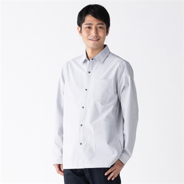POLO BRITISH COUNTRY SPIRIT(ポロ・ビーシーエス) サッカーオーバーシャツ メンズ(シロ-L)