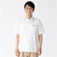 DUNLOP COLLECTION 半袖ちび衿ジップポロシャツ メンズ | イオン
