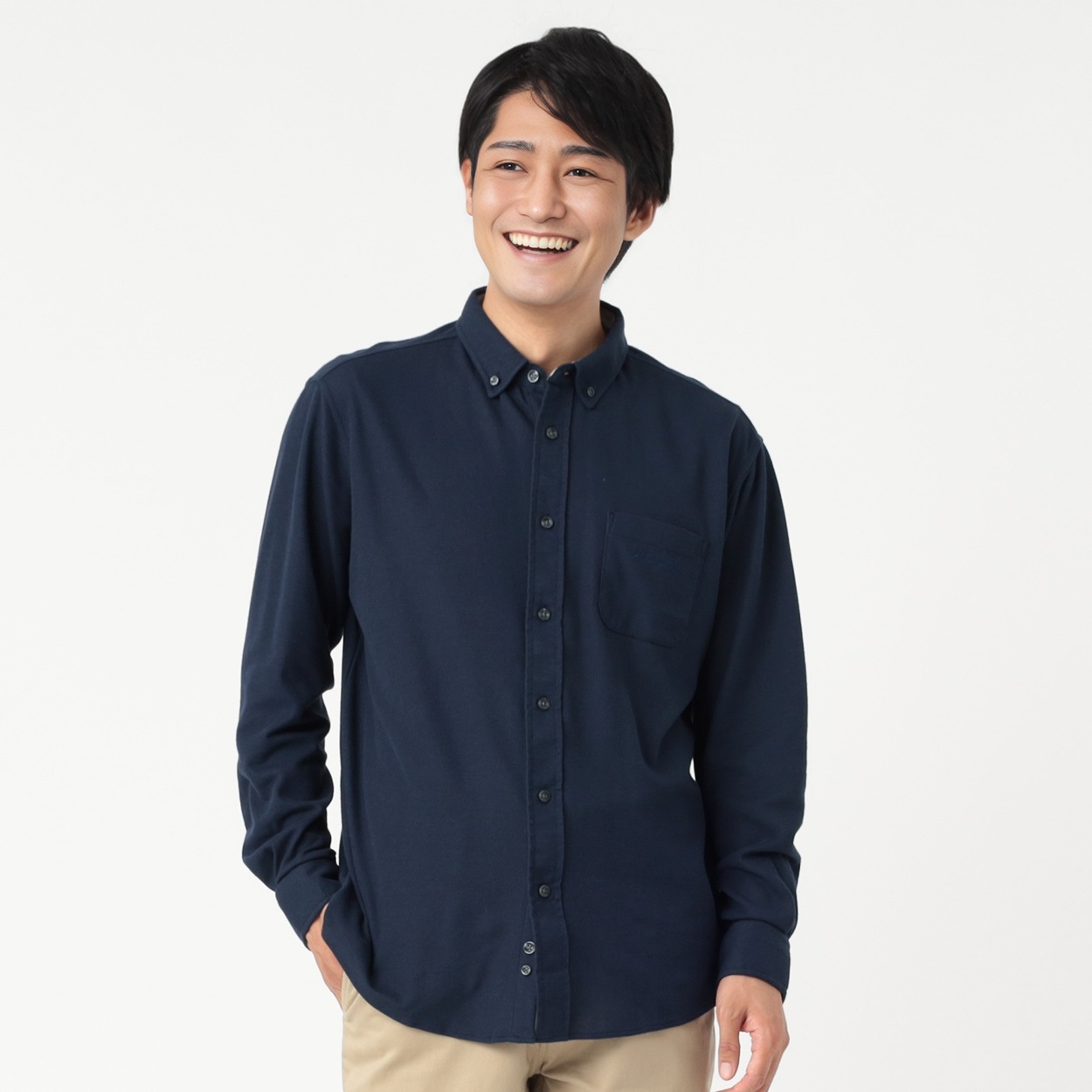 DUNLOP COLLECTION 鹿の子全開シャツ メンズ | イオンスタイル