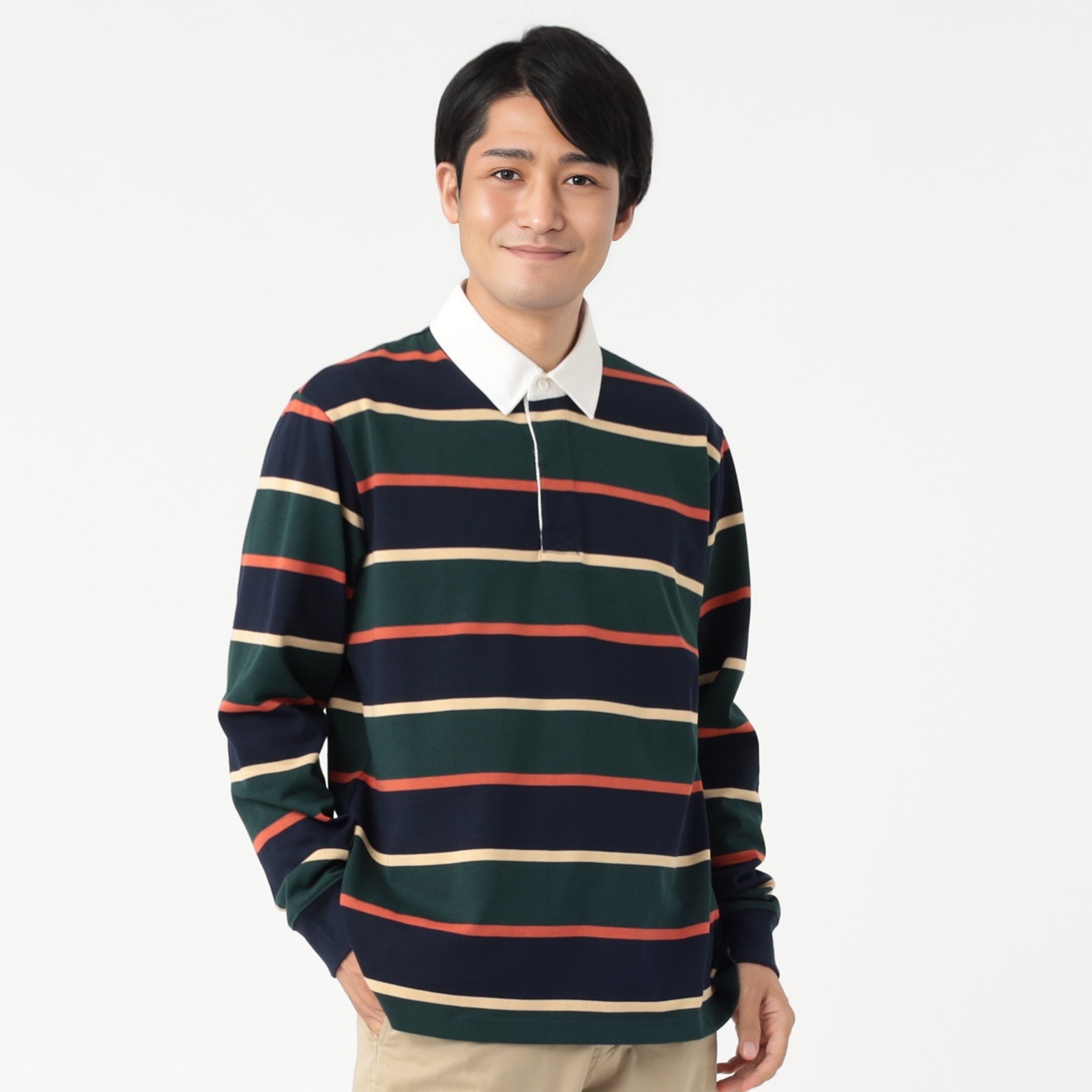 POLO BCS 天竺ラガーシャツ メンズ | イオンスタイルオンライン 衣料品