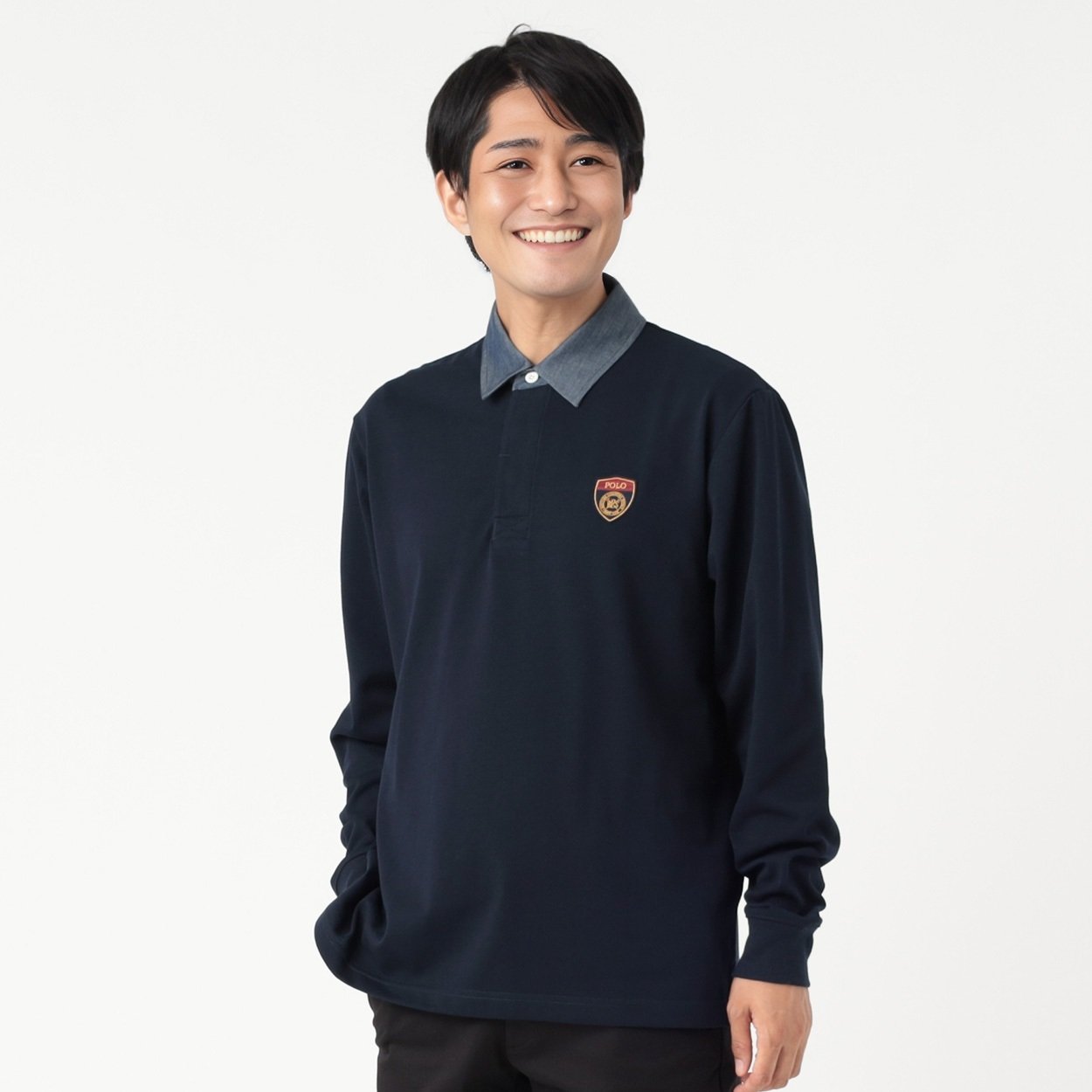 POLO BCS 天竺ラガーシャツ メンズ | イオンスタイルオンライン 衣料品