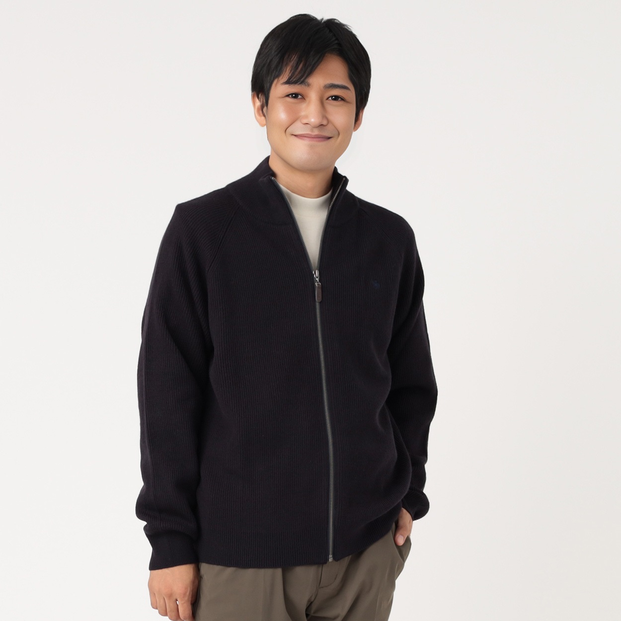 POLO BCS フルジップセーター メンズ | イオンスタイルオンライン 衣料