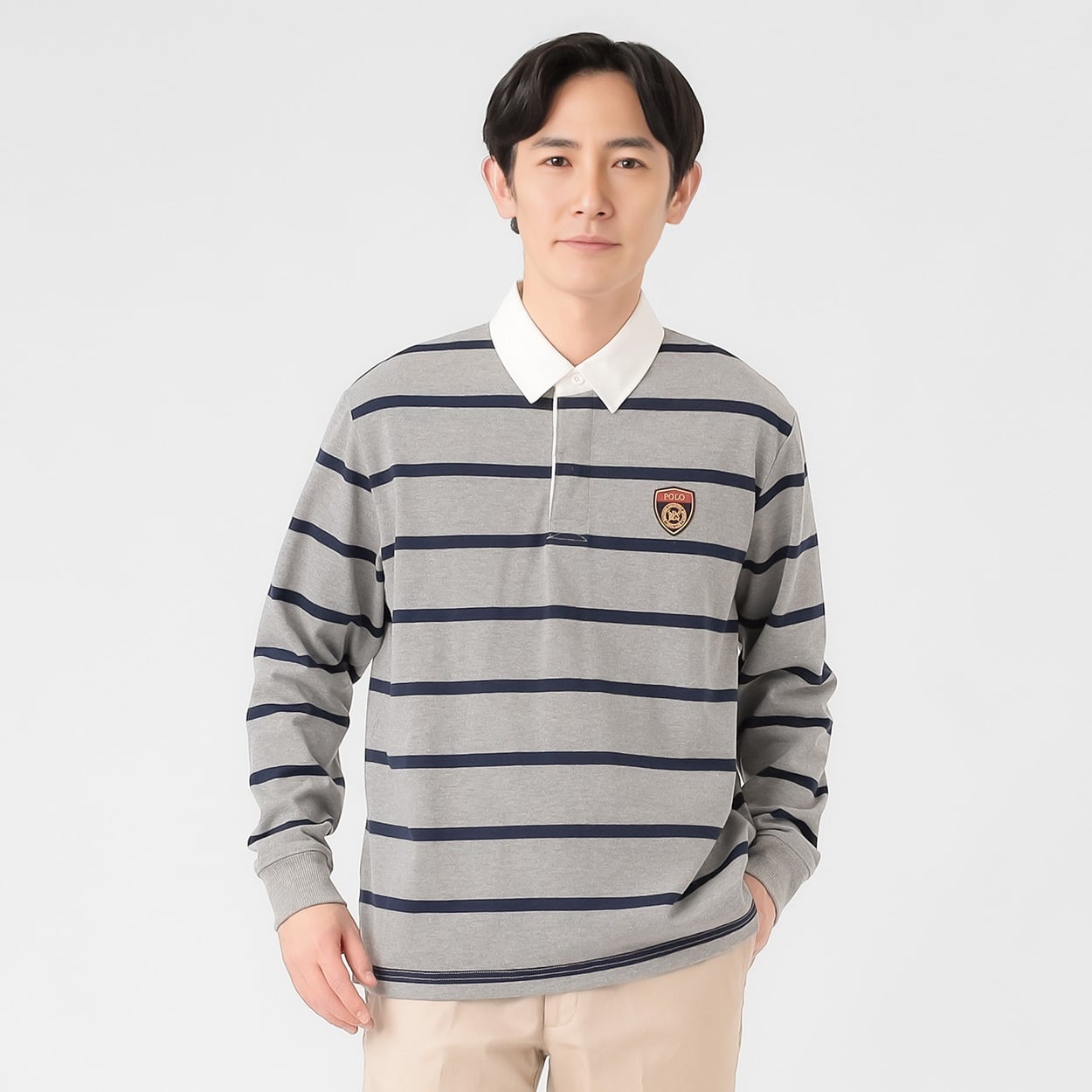 【美品】トムブラウン ラグビーシャツ ポロ 長袖 ボーダー トリコロール S 楽天市場】□ POLO ポロ ラルフローレン トリコカラー ボーダー 長袖