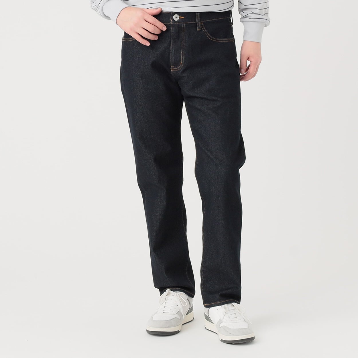 POLO BCS デニムストレッチストレートパンツ メンズ(コイアオ-82ｰ69)