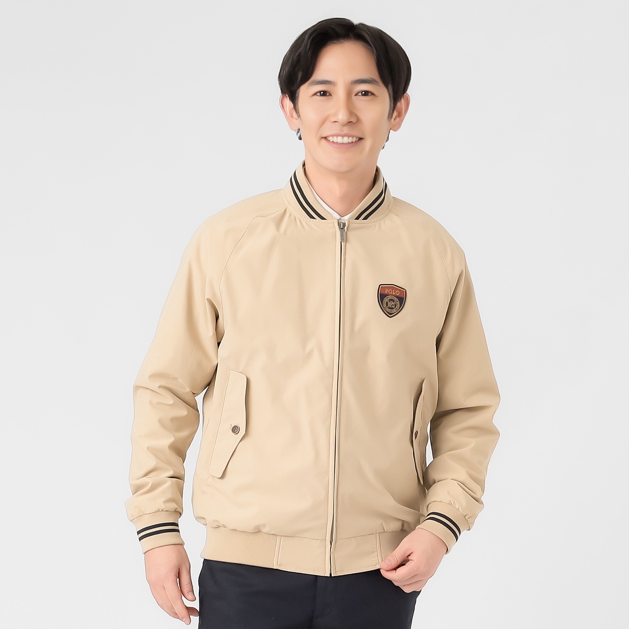 POLO BCS スタジアムジャケット メンズ(ウスチャ-XL)