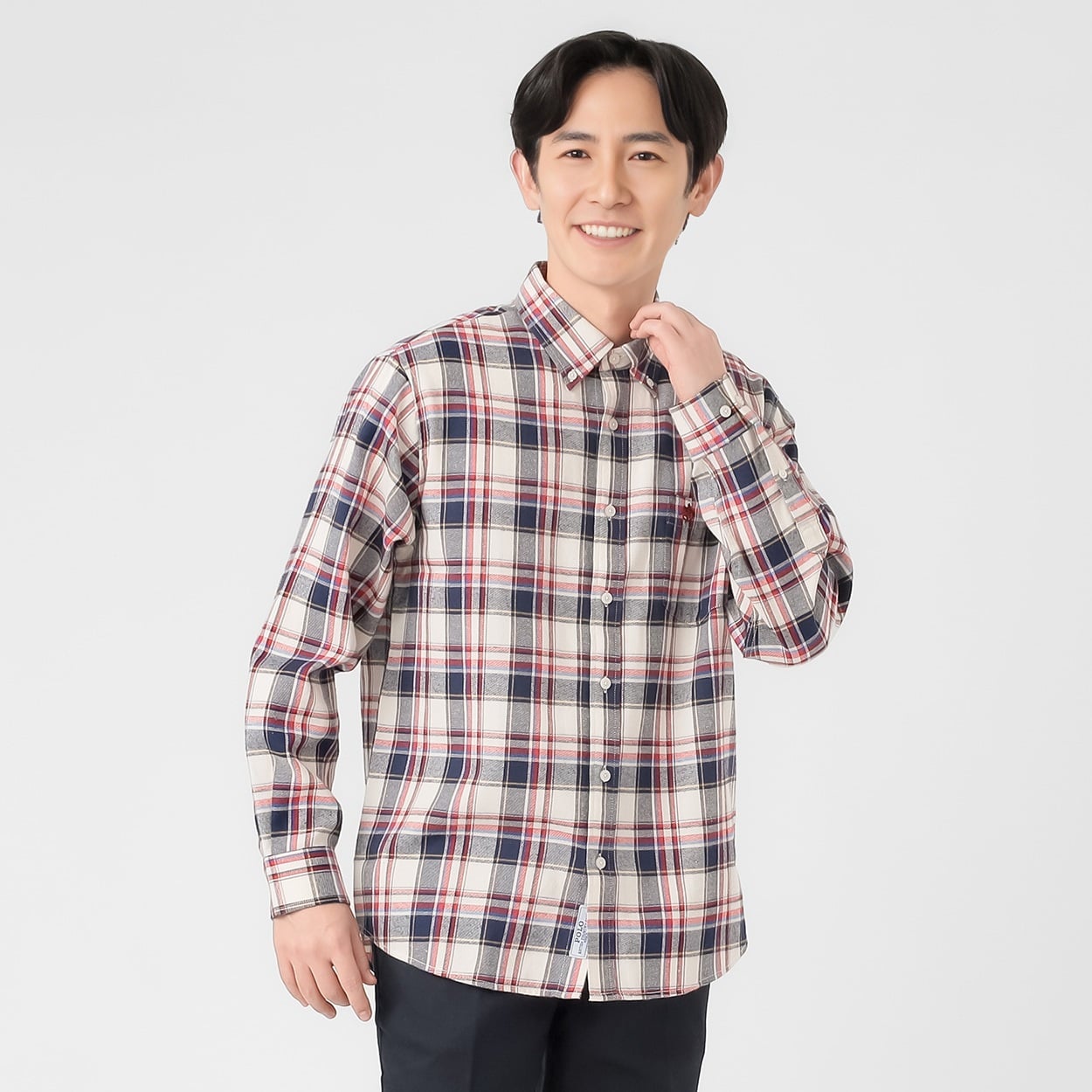 POLO BCS 起毛チェックシャツ メンズ | イオンスタイルオンライン 衣料