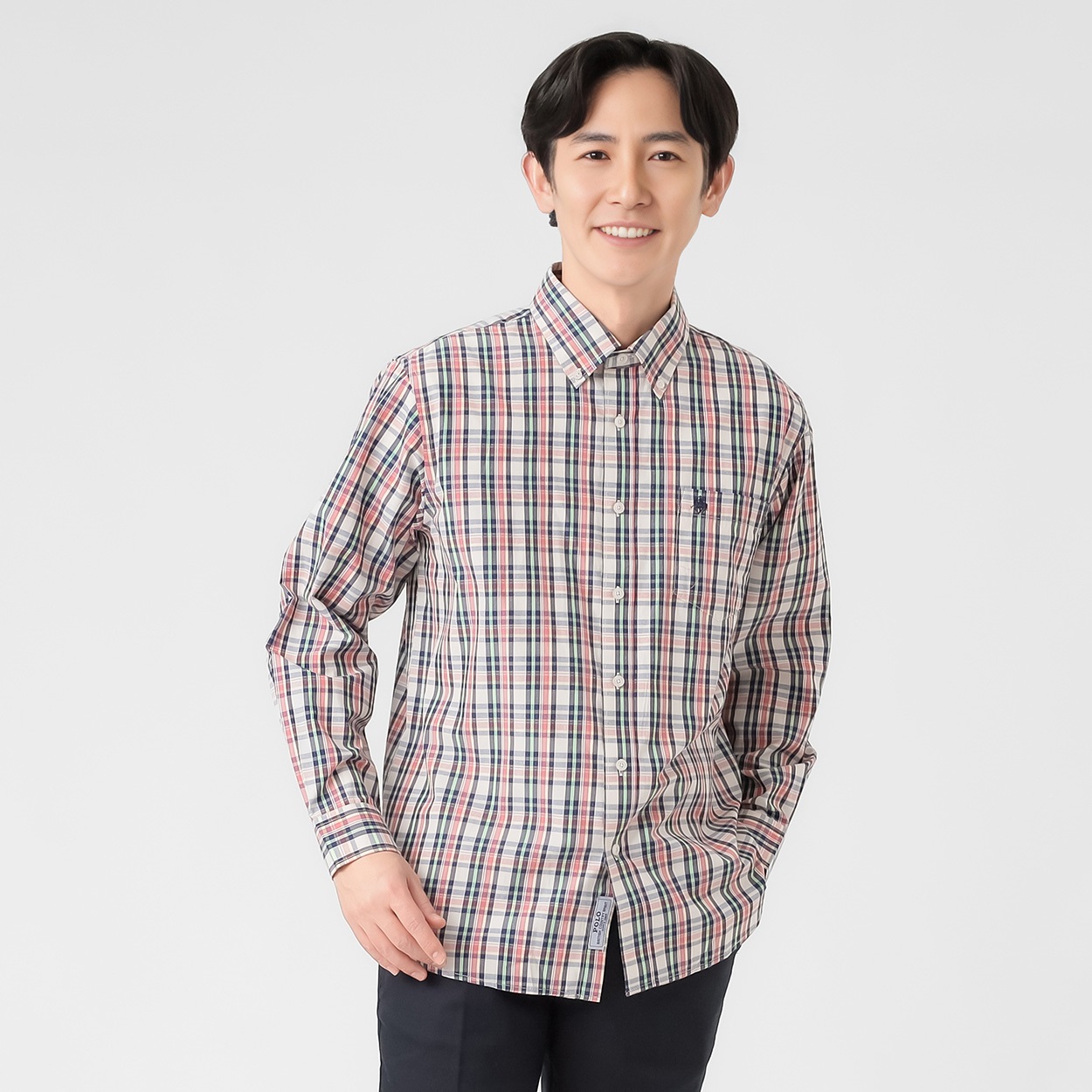 POLO BCS ストライプチェックシャツ メンズ | イオンスタイル 