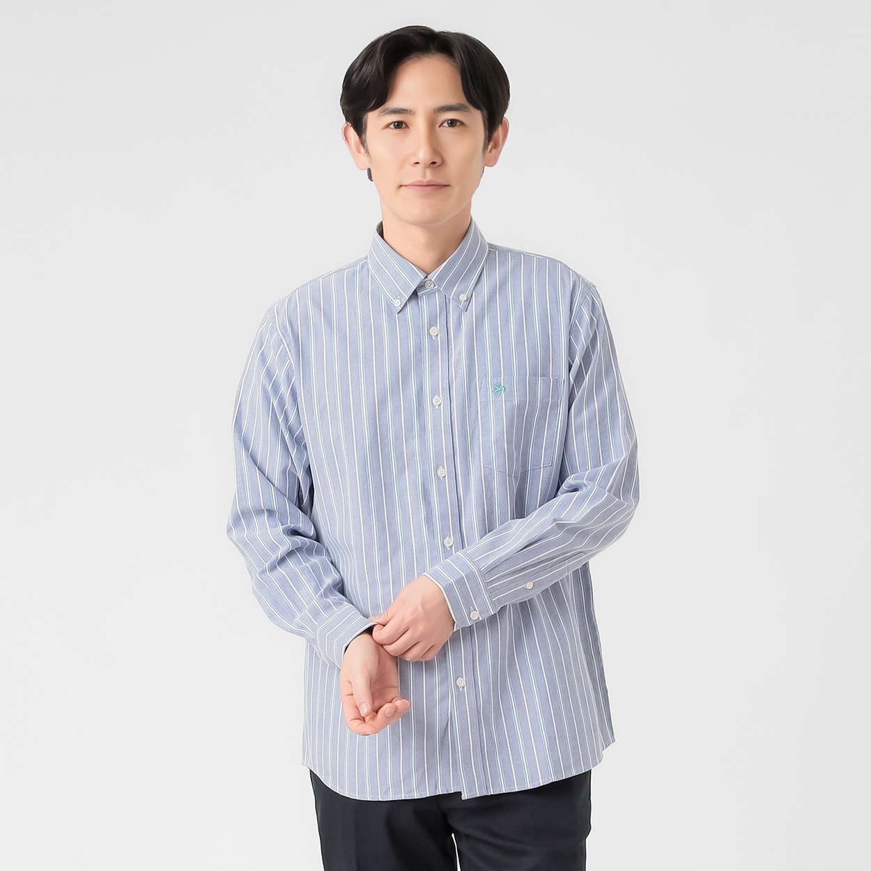 POLO BCS ストライプチェックシャツ メンズ | イオンスタイル 