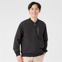 DUNLOP COLLECTION ボンバージャケット メンズ(クロ-M)