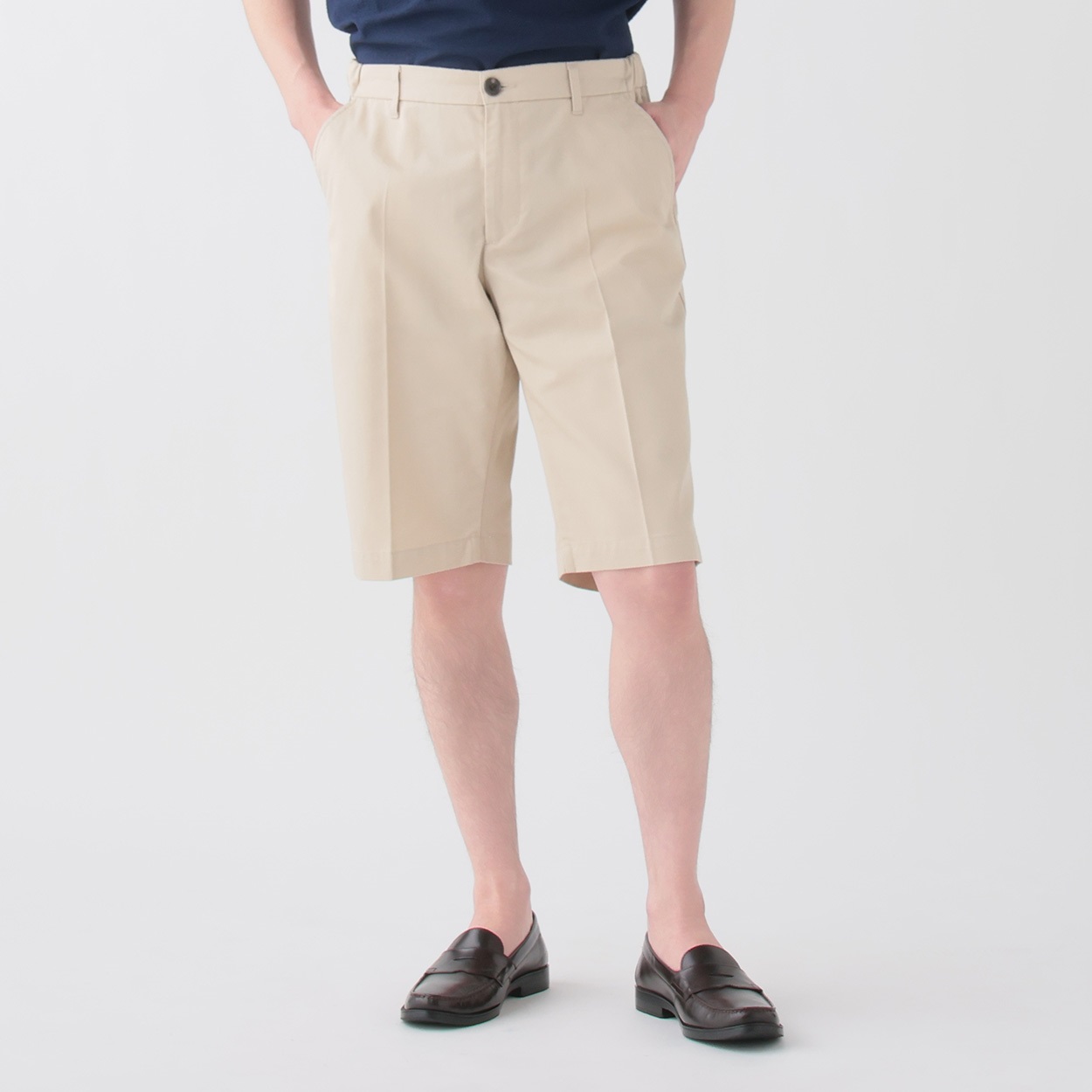 POLO BCS チノショートパンツ メンズ(キナリ-M)