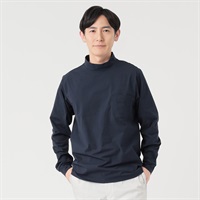 DUNLOP COLLECTION モックネックTシャツ メンズ(コイアオ-M)