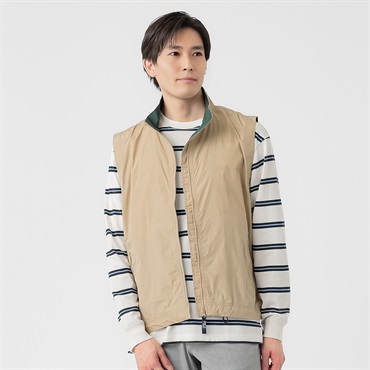 POLO BRITISH COUNTRY SPIRIT(ポロ・ビーシーエス) POLO BCS アウトドアベスト メンズ(ウスチャ-M)
