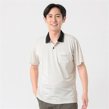 DUNLOP COLLECTION ベーシック半袖ポロシャツ メンズ