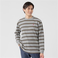 POLO BRITISH COUNTRY SPIRIT(ポロ・ビーシーエス) POLO BCS ボーダーロングTシャツ メンズ(ウスクロ-M)