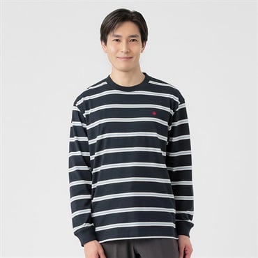POLO BRITISH COUNTRY SPIRIT(ポロ・ビーシーエス) POLO BCS ボーダーロングTシャツ メンズ(コイアオ-M)