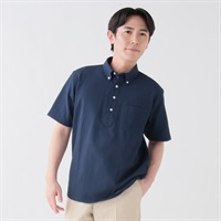 POLO BCS サッカーオックスシャツ メンズ(ウスアオ-M)