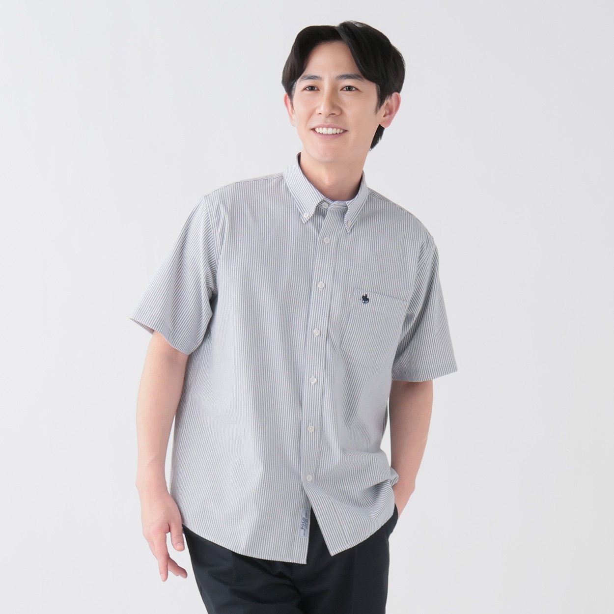 POLO BCS サッカーオックスシャツ メンズ(コイアオ-L)