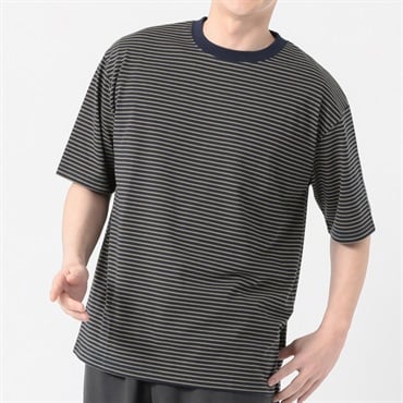 メルグラフ 半袖ボーダーTシャツ メンズ