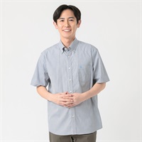 POLO BRITISH COUNTRY SPIRIT(ポロ・ビーシーエス) POLOBCS 半袖ドレスシャツ メンズ(コイアオ-M)