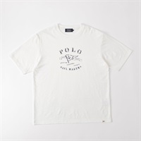 POLO BCS マリンモチーフTシャツ メンズ(シロ-M)