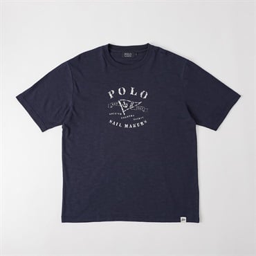POLO BCS マリンモチーフTシャツ メンズ(コイアオ-M)