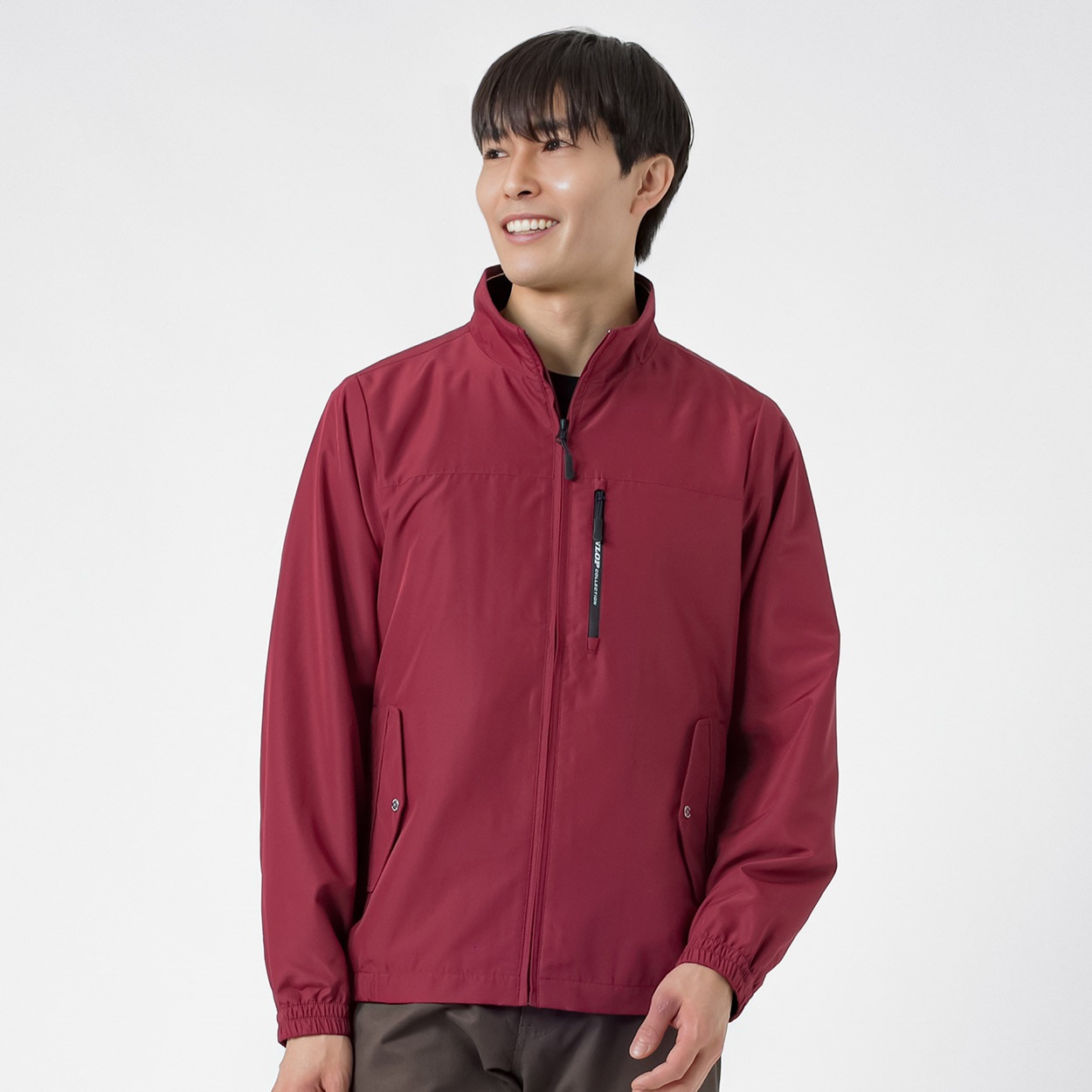 DUNLOP COLLECTION 多ポケットブルゾン メンズ(コイアカ-XL)