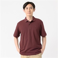 POLO BRITISH COUNTRY SPIRIT(ポロ・ビーシーエス) POLO BCS 鹿の子ワンポイントポロシャツ メンズ(コイアカ-M)